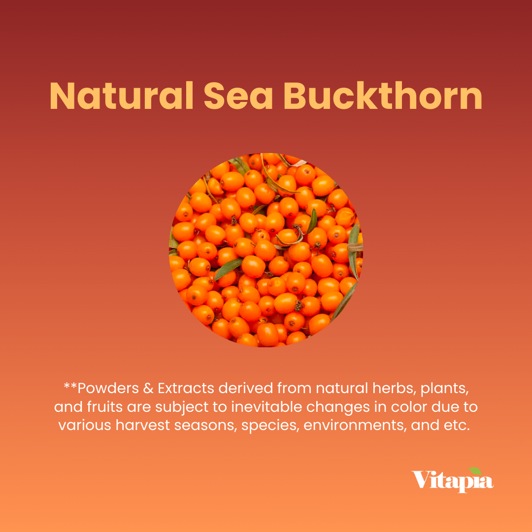 Organic Sea Buckthorn Powder