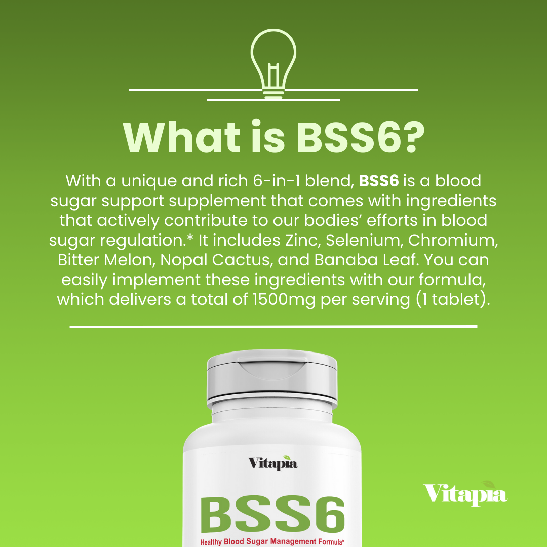 BSS6 Blood Sugar Support