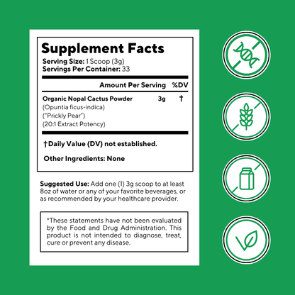 Nopal Cactus Powder