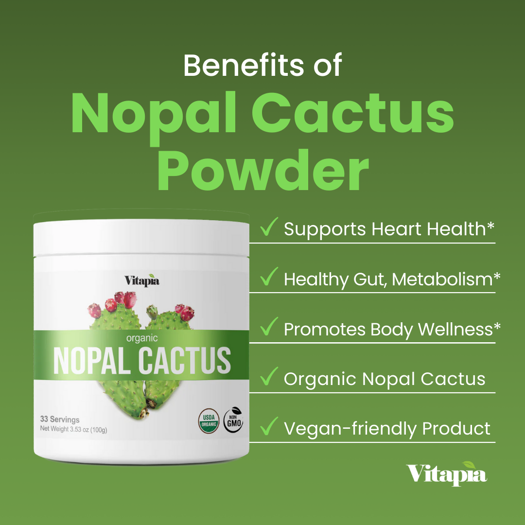 Organic Nopal Cactus Powder