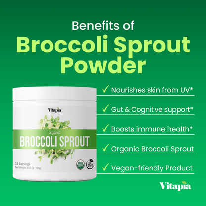 Organic Broccoli Sprout Powder