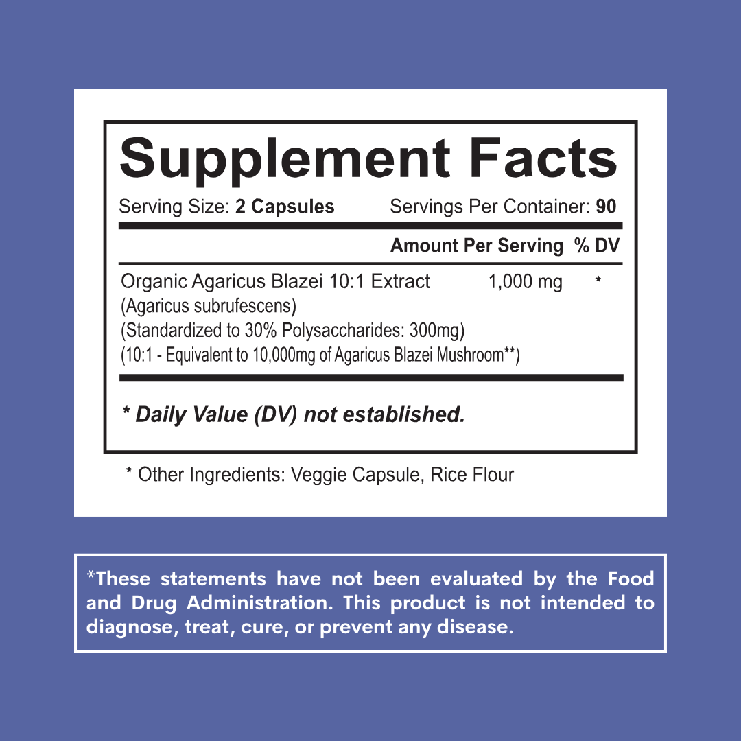Agaricus Blazei Mushroom